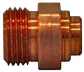 Адаптер для стеклянных газовых сопел Adap TIG-SR 9/20/17/18/26 Ø 2.4 mm